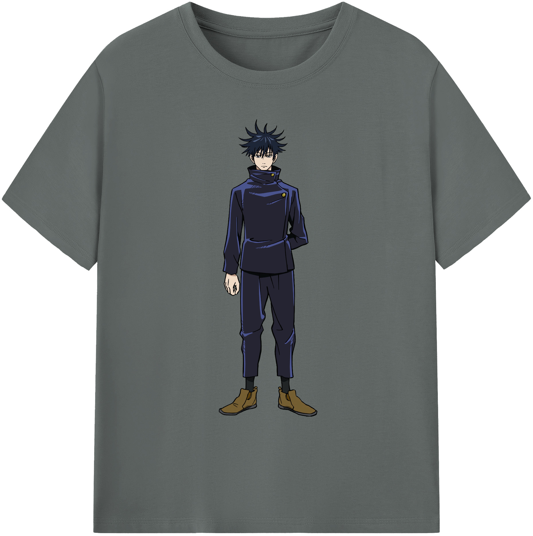 （画像用） 呪術廻戦 Jujutsu Kaisen 綿100％ メンズ半袖Tシャツ｜肌触りやわらか＆通気性